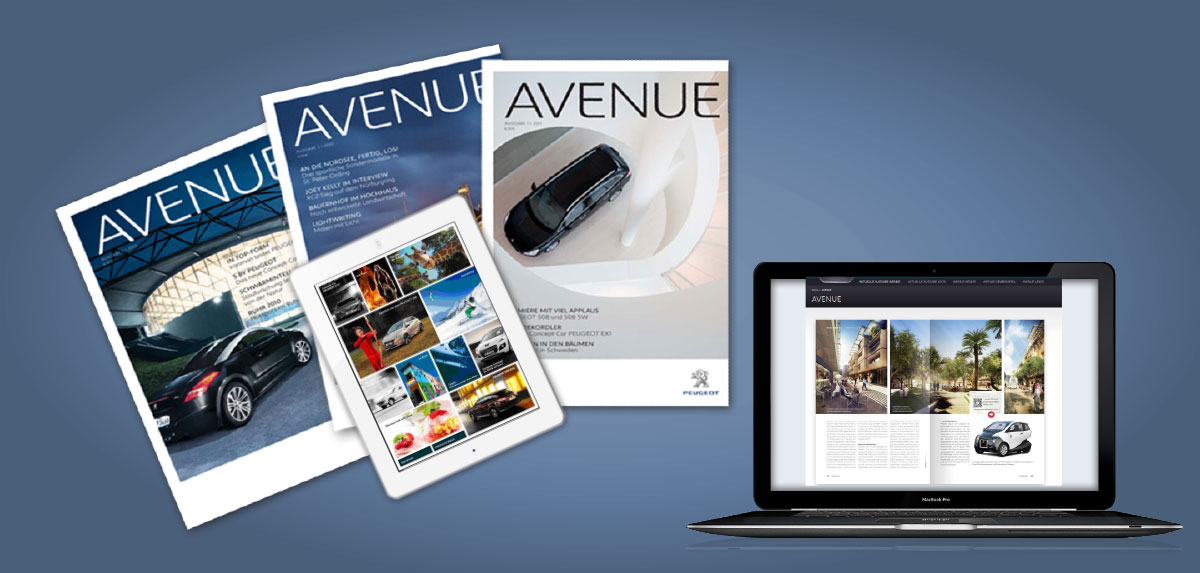 Job Kundenmagazin AVENUE Peugeot